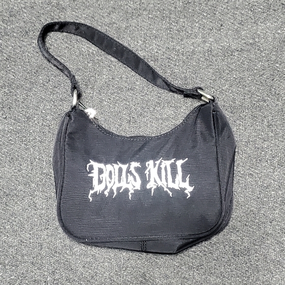Dolls Kill Handbags - dolls kill black small bag purse